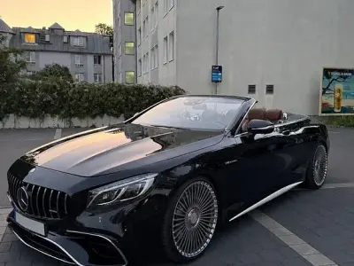 Gebraucht Mercedes S63 AMG AMG 585 PS (430 kW) 2016 Schwarz Cabrio