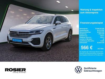 Brugt VW Touareg R-line 231 HK (169 kW) 2023 Hvid SUV