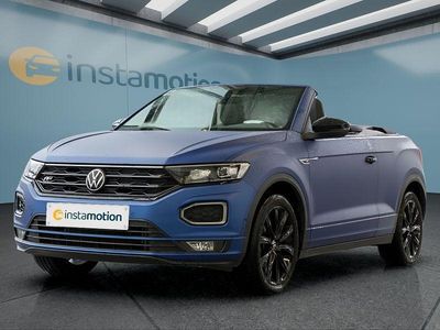 Gebraucht VW T-Roc Cabriolet 150 PS (110 kW) 2021 Blau Cabrio