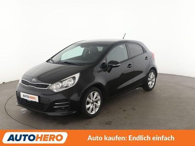 Schwarz Gebraucht 2015 Kia Rio DREAM-TEAM Edition Limousine | 8.790 € (Etwas zu teuer)