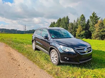 Używany VW Tiguan Team 150 KM (110 kW) 2009 Czarny SUV