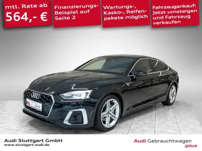 Gebraucht Audi A5 Sportback S-Line 204 PS (150 kW) 2023 Schwarz Kleinwagen