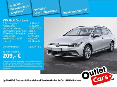 Usata VW Golf VIII Life 116 CV (85 kW) 2023 Argento Station wagon