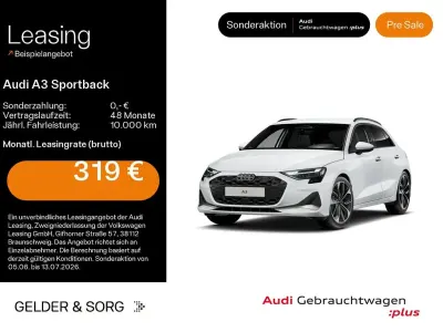 Używany Audi A3 Ambiente 150 KM (110 kW) 2025 Biały Sedan/Limuzyna