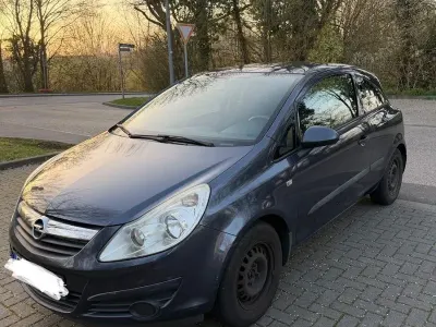 Brugt Opel Corsa 80 HK (58 kW) 2009 Blå Hatchback