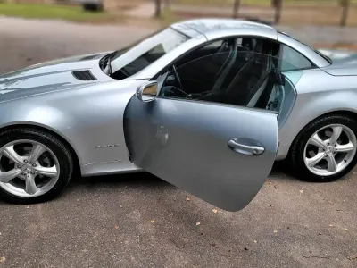 Gebraucht Mercedes SLK200 163 PS (119 kW) 2005 Silber Cabrio