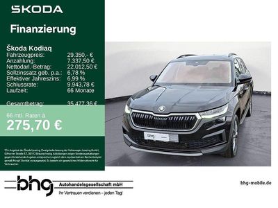 Schwarz Gebraucht 2022 Skoda Kodiaq Tour SUV | 29.350 € (Guter Preis)