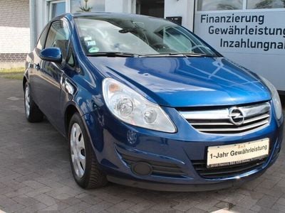Gebraucht Opel Corsa Edition 80 PS (58 kW) 2009 Blau Kleinwagen