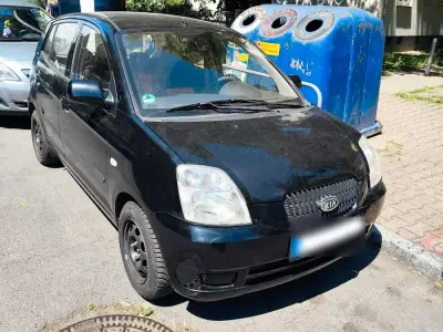 Gebraucht Kia Picanto 65 PS (47 kW) 2006 Schwarz Kleinwagen