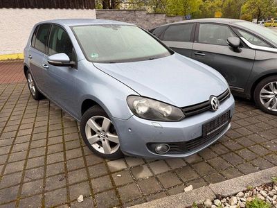 Gebraucht VW Golf VI Team 80 PS (58 kW) 2010 Blau Kleinwagen