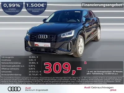 Gebraucht Audi Q2 S-Line 190 PS (139 kW) 2025 Mythosschwarz metallic SUV