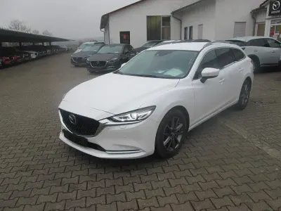Gebraucht Mazda 6 Sports-Line 184 PS (135 kW) 2019 Weiß Kombi