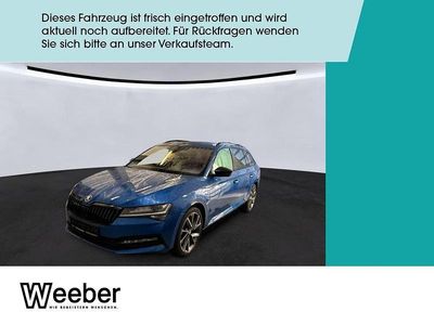 Gebraucht Skoda Superb SportLine 280 PS (205 kW) 2021 Blau Kombi