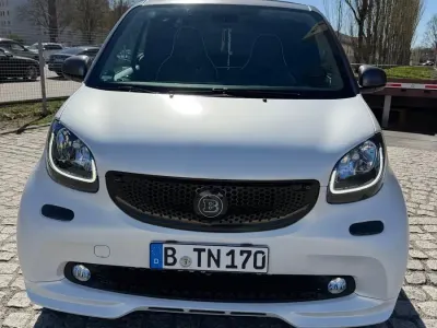 Occasion Smart ForTwo Cabrio Brabus 90 ch (66 kW) 2018 Blanc Cabriolet
