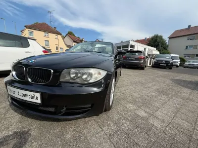 Gebraucht BMW 120 Cabriolet 170 PS (125 kW) 2008 Black sapphire metallic Cabrio