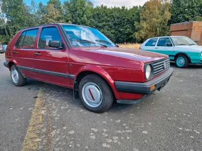 Gebraucht VW Golf II 55 PS (40 kW) 1989 Rot Kleinwagen