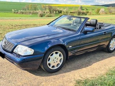 Second-hand Mercedes SL320 231 CP (169 kW) 1997 Albastru Cabrio