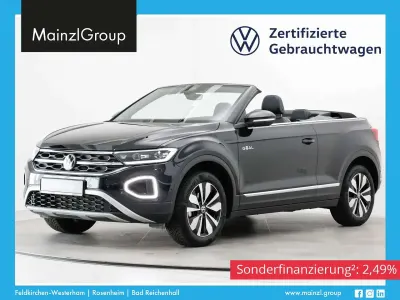 Gebraucht VW T-Roc Cabriolet Goal 116 PS (85 kW) 2025 Deep black perleffekt/schwarz Cabrio