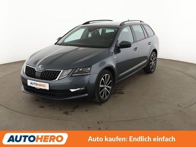 Usado Skoda Octavia Soleil 150 HP (110 kW) 2020 Cinzento Carrinha