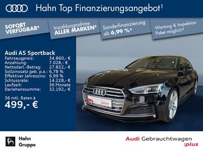 gebraucht Audi A5 Sportback 45 TFSI quat S-trnc S-line LED Virt