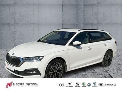 Gebraucht Skoda Octavia Clever 150 PS (110 kW) 2021 Weiß Kombi