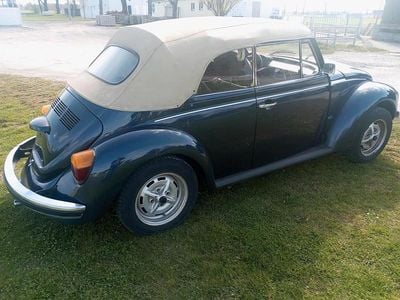 Używany VW Käfer Karmann 50 KM (36 kW) 1979 Niebieski Kabriolet