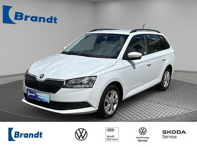 Moonweiss metallic (metallic) Gebraucht 2022 Skoda Fabia Ambition Kleinwagen | 13.890 € (Fairer Preis)