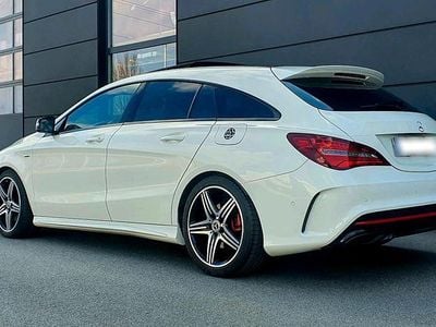 Gebraucht Mercedes CLA250 Shooting Brake AMG line 218 PS (160 kW) 2017 Weiß Kombi