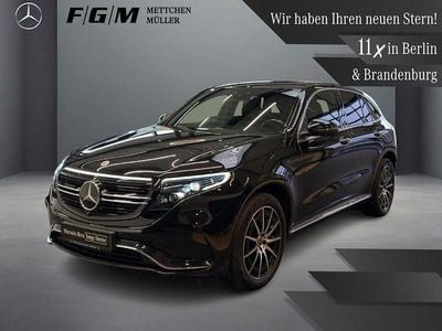 Schwarz Gebraucht 2020 Mercedes EQC400 AMG line SUV | 35.670 € (Fairer Preis)