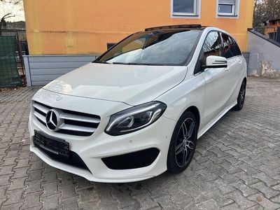 Gebraucht Mercedes B200 AMG line 136 PS (100 kW) 2017 Weiß Van / Kleinbus