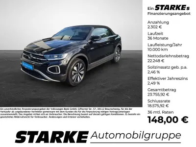 Gebraucht VW T-Roc Cabriolet Goal 116 PS (85 kW) 2025 Deep black perleffekt Cabrio