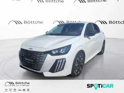 Gebraucht Peugeot 208 101 PS (74 kW) 2024 Lack weiss banquise/typ aussenverkleidung spiegel flach standard Kleinwagen