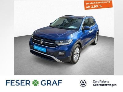 Gebraucht VW T-Cross Life 150 PS (110 kW) 2023 Reef blue metallic SUV