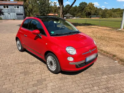 Gebraucht Fiat 500 Lounge 70 PS (51 kW) 2013 Rot Kleinwagen