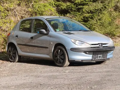 Usata Peugeot 206 Premium 75 CV (55 kW) 2002 Blu Berlina