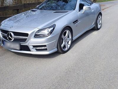 Gebraucht Mercedes SLK350 AMG line 306 PS (225 kW) 2011 Silber Cabrio