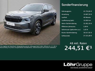 Gebraucht Skoda Kodiaq SportLine 150 PS (110 kW) 2025 Graphitegrau metallic SUV