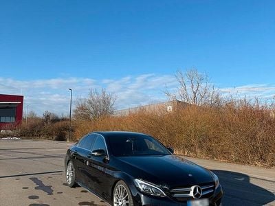 Second-hand Mercedes C300 AMG line 245 CP (180 kW) 2015 Negru Berlinǎ