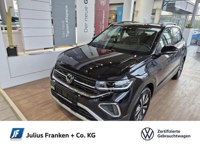 Gebraucht VW T-Cross Goal 95 PS (69 kW) 2024 Deep black perleffekt (metallic) SUV