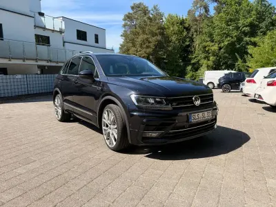 Gebraucht VW Tiguan R-line 239 PS (175 kW) 2017 Schwarz SUV