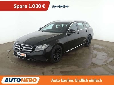 Gebraucht Mercedes E250 Avantgarde 211 PS (155 kW) 2019 Schwarz baltic black Kombi