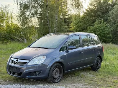 Gebraucht Opel Zafira Eco 125 PS (91 kW) 2008 Blau Van / Kleinbus