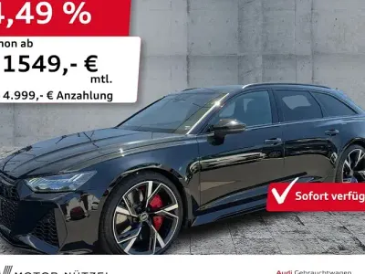Gebraucht Audi RS6 Ambiente 600 PS (441 kW) 2025 Mythosschwarz metallic Kombi