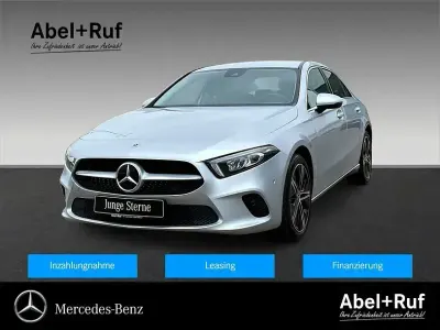 Brugt Mercedes A200 Progressive 163 HK (119 kW) 2020 Sølv Sedan