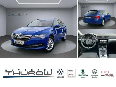 Brugt Skoda Superb Ambition 200 HK (147 kW) 2020 Blå Stationcar