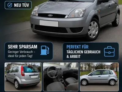 Gebraucht Ford Fiesta 68 PS (50 kW) 2002 Kleinwagen