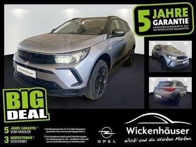 Gebraucht Opel Grandland X GS Line 131 PS (96 kW) 2022 Kontrast grau/quarz silber (metallic) SUV