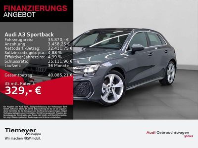 Gebraucht Audi A3 S-Line 150 PS (110 kW) 2025 Grau Limousine