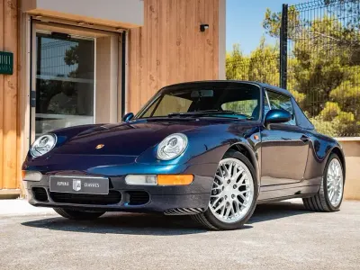 Gebraucht Porsche 993 286 PS (210 kW) 1997 Blau Cabrio