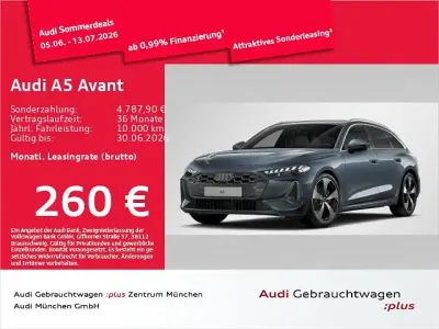 Gebraucht Audi A5 Ambiente 204 PS (150 kW) 2025 Horizontblau metallic Kombi